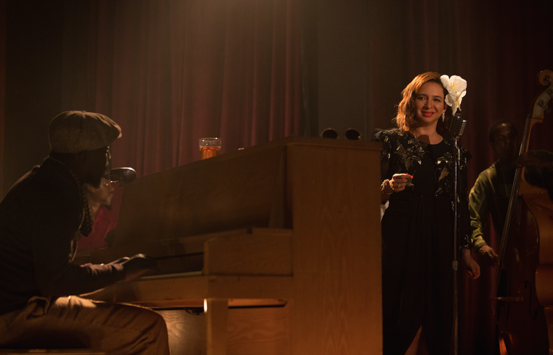 Michael Kenneth Williams, Maya Rudolph (Katrina Marcinowski/IFC)